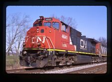 Original Railroad Slide CN(BCOL) Canadian National 4641 C44-9W at Kegley, IL picture