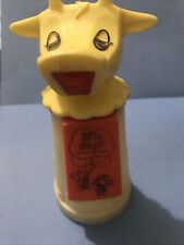 Vtg Rare Moo-Cow Coffee Creamer Whirley Industries Warren PA USA Sippy Straw picture