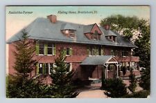 Brattleboro VT-Vermont, Naulahka Former, Kipling Home, Vintage c1908 Postcard picture