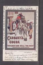 CADBURY'S COCOA, HORSE & CARRIAGE, 1903 British 1903 ppc., 1/2d. GREENHITHE, 932 picture