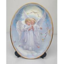 Vintage Collector Plate Sandra Kuck Angel's Wings Heaven's Secrets 1999  picture