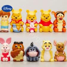 10pcst Winnie Toy Cartoon Collection Doll Model for kids and cake topping picture