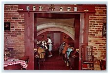c1950's Brau 'N Brat Haus Restaurant South Amana IA Unposted Vintage Postcard picture