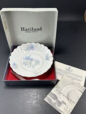 Haviland SIGNED Limoges Bergere Berry Dessert Bowl w Box Vintage 5” picture