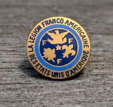 Rare Franco American Legion of the United States of America Vintage Lapel Pin picture