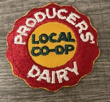 Vtg Local Co-op Producers Dairy Patch Bsa028 picture