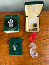 Waterford Crystal Marshall Fields Exclusive The Great Tree Seahorse Ornament picture