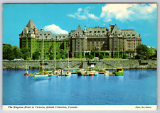 c1980s Empress Hotel Victoria British Columbia Canada Continental Postcard picture