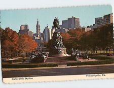 Postcard Panoramic Skyline, Philadelphia, Pennsylvania picture