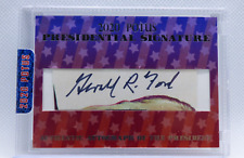 2020 A Word from the President POTUS GERALD FORD - Cut Signature (RARE) picture
