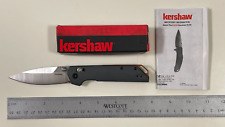Kershaw Iridium 2038BLK DuraLock Folding  Knife Gray Aluminum (3.5