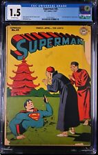 Superman #45 (Mar/Apr 1947, D.C Comics) CGC 1.5 FR/GD | 4259779024 picture