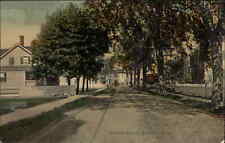 Mansfield Massachusetts MA Rumford Ave Street Scene c1910 Vintage Postcard picture