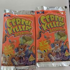 WAX-EYE CEREAL KILLERS SERIES 2 FULL SET CARDS BASE SET GPK WACKY 2 PACKAGES picture