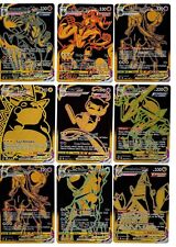 Gold Vmax Pokemon Cards Collection, German & Original, Mew, Pikachu, Rayquaza, picture