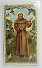 Prayer of Saint Francis of Assisi - Laminated Holy Card picture