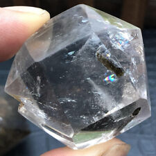 WOW！！！！！Rare TOP Natural hyaline Quartz include Tourmaline rainbow Crystal 51g picture