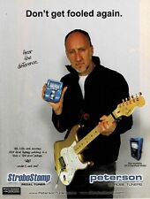 PETERSON TUNERS - PETE TOWNSHEND of THE WHO - 2005 Print Ad picture