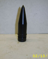 25mm Replica projectile, machined solid, Black Plastic, type 1 point picture