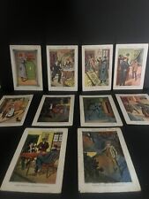 1908 SHERLOCK HOLMES COMPLETE SET ( 10 CARDS ) IMPOSSIBLE TO GET picture