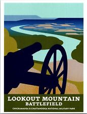 Chickamauga & Chattanooga Battlefield National Military Park Lookout postcard picture