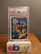 1991 Marvel Universe Toy Biz Promo Wolverine PSA 7 Near Mint Pop 3-only 1 higher picture