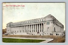 New York City NY, New Post Office, Exterior, Vintage Postcard picture