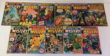 1970s Marvel horror JOURNEY INTO MYSTERY #2 5 6 7 10 12 14 15 17 18 19~low grade picture