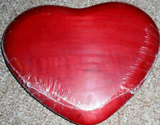 Longaberger WoodCrafts Lid-2008 True Love Basket-Red Stained-NEW picture
