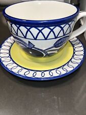 Vintage 1995 Enesco Citron Saucer And Plate Rare picture