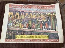 1960 BARNUM AND BAILEY ORIGINAL CIRCUS POSTER picture