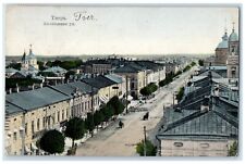 c1910's Bird's Eye View Buildings Horse Carriage Russia Tver Antique Postcard picture