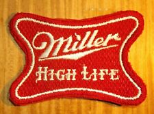 GEMSCO NOS Vintage Patch BEER - MILLER HIGH LIFE - WI - Original  1975 V1s picture