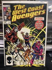 THE WEST COAST AVENGERS #1 Ongoing Series Marvel 1985 Unread Copy picture