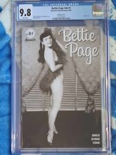 Bettie Page v6 #1 (2023) Elisa Ferrari Vintage Photo Cover O CGC 9.8 picture