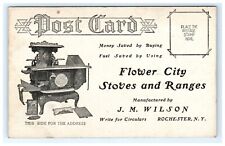 Postcard Advertising Flower City Stoves Ranges c1905 Oxford Street frm Monroe Av picture