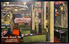 Vintage Postcard 1930-1945 Rand's Round Up Restaurant, Glendale, California (CA) picture
