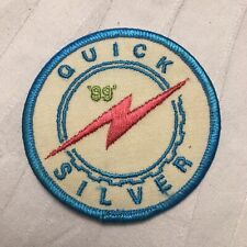 Cycling Patch ~ QUICK SILVER 1989 picture