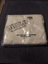 Vintage Twin Size Fitted Sheet Cannon Cream New picture