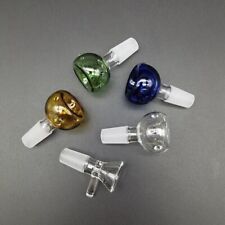 5x/set 14mm Male Bowl Piece Sets for Hookah Water Pipe Glass Bong Smoking Pipes picture