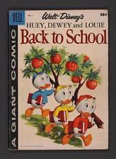 Dell Giant Huey, Dewey, and Louie Back to School 1B FR/GD 1.5 RESTORED 1958 picture