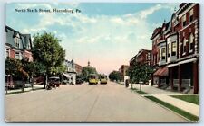 Postcard North Sixth Street, Harrisburg PA (bottom left fold) H104 picture
