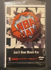 NBA Jam Video Game Super Nintendo Sega Genesis Game Gear Print Ad 1993 picture