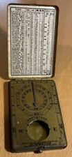 Antique Ansonia SUNWATCH Boy Scout Compass Sundial USA Brass MISSING COMPASS picture