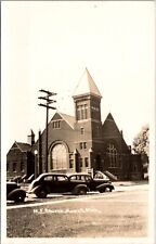 Real Photo Postcard M.E. Church in Howell, Michigan picture