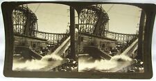 Stereoview 491 SHOOTING THE RAPIDS CONEY ISLAND, N.Y  Stereograph by  1901 picture