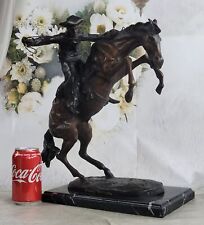 Bronco Buster by Frederic Remington Bronze Statue Sculpture Western Cowboy 17