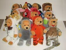 Vintage Disney Winnie The Pooh Chinese Zodiac Bean Bag Plushs - New - Set of 11 picture