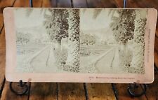Antique 1897 Kilburn Stereoview MONTE CARLO LOOKING FROM THE CASINO Monaco picture