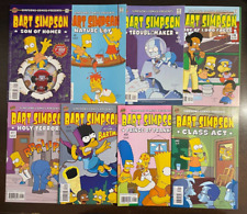 Bart Simpson Comics #1 2 3 10 Simpsons Bongo Comics Son of Homer  Mix 8 Book Lot picture